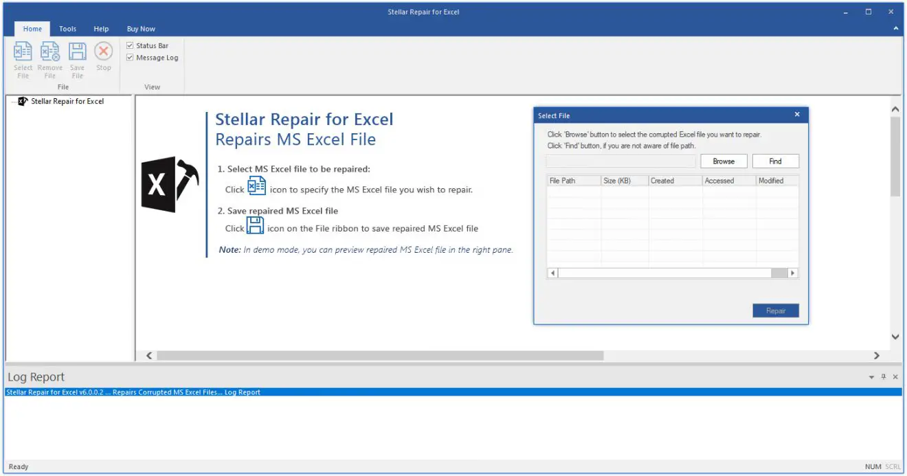 Stellar Repair for Excel 6.0.0.6 for apple download